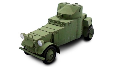 diecast military vehicle AMD White Laffly 50AM