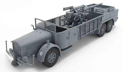 diecast military vehicle 8.8cm Flak/Vomag