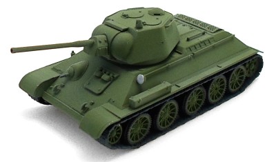 готовая модель танка T-34 (C-54)