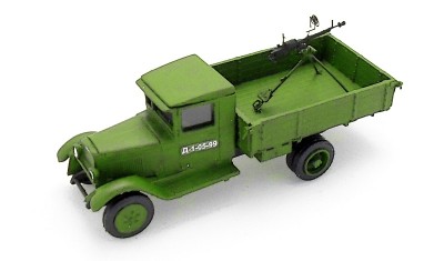 diecast truck ZIS-5/DShK
