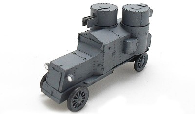 diecast military vehicle Ostin Putilov