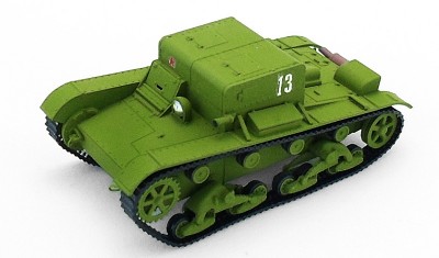 готовая модель танка Тягач Т-26Т
