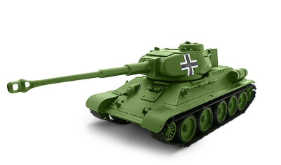 diecast tank T-34 8.8/KwK-36L