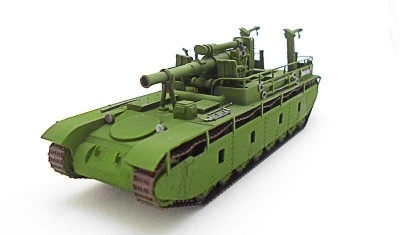 готовая модель танка СУ-14/203