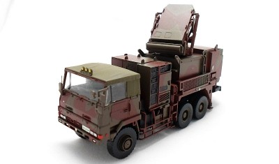 готовая модель грузовика Rocket equipment vehicle 2