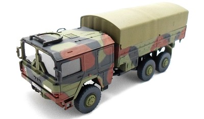 готовая модель грузовика MAN 7t 6x6 truck