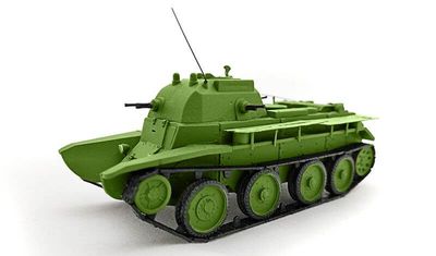 diecast tank KBT-7