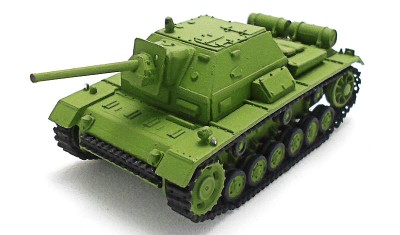 готовая модель танка SU-76I