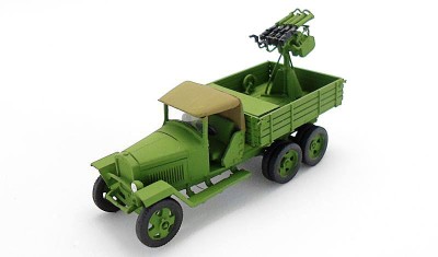 diecast truck GAZ-MMM / 4M