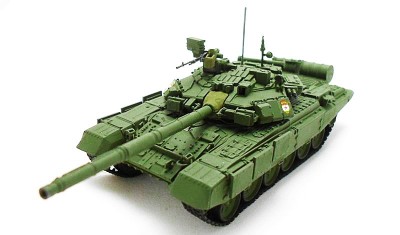 готовая модель танка T-90