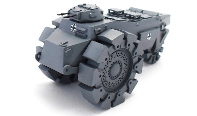 diecast tank Alkett-Minenraumer