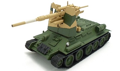 готовая модель танка T-34 / Flak.36/37