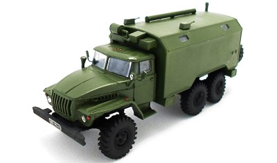 готовая модель грузовика Урал 43203
