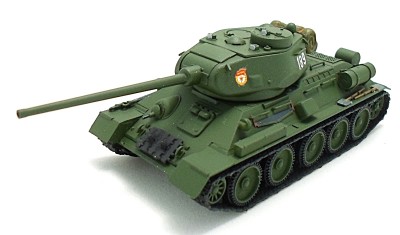 готовая модель танка T-34-85 (1960)