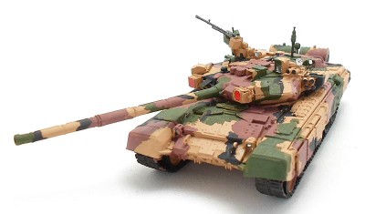 готовая модель танка T-90