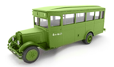 diecast bus ZIS-8