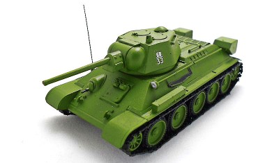 готовая модель танка T-34-76 (1942)