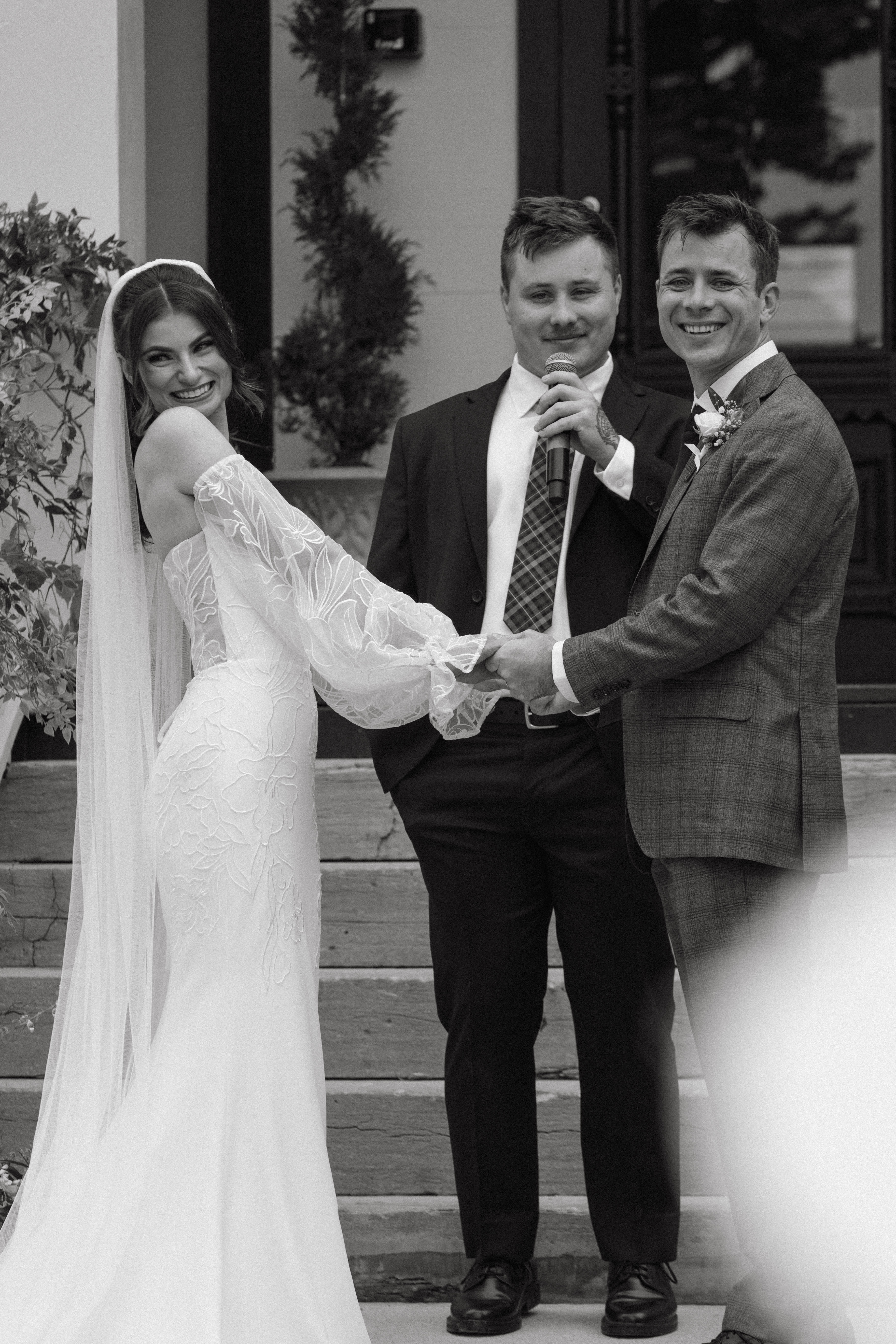 A held breath before the ceremony