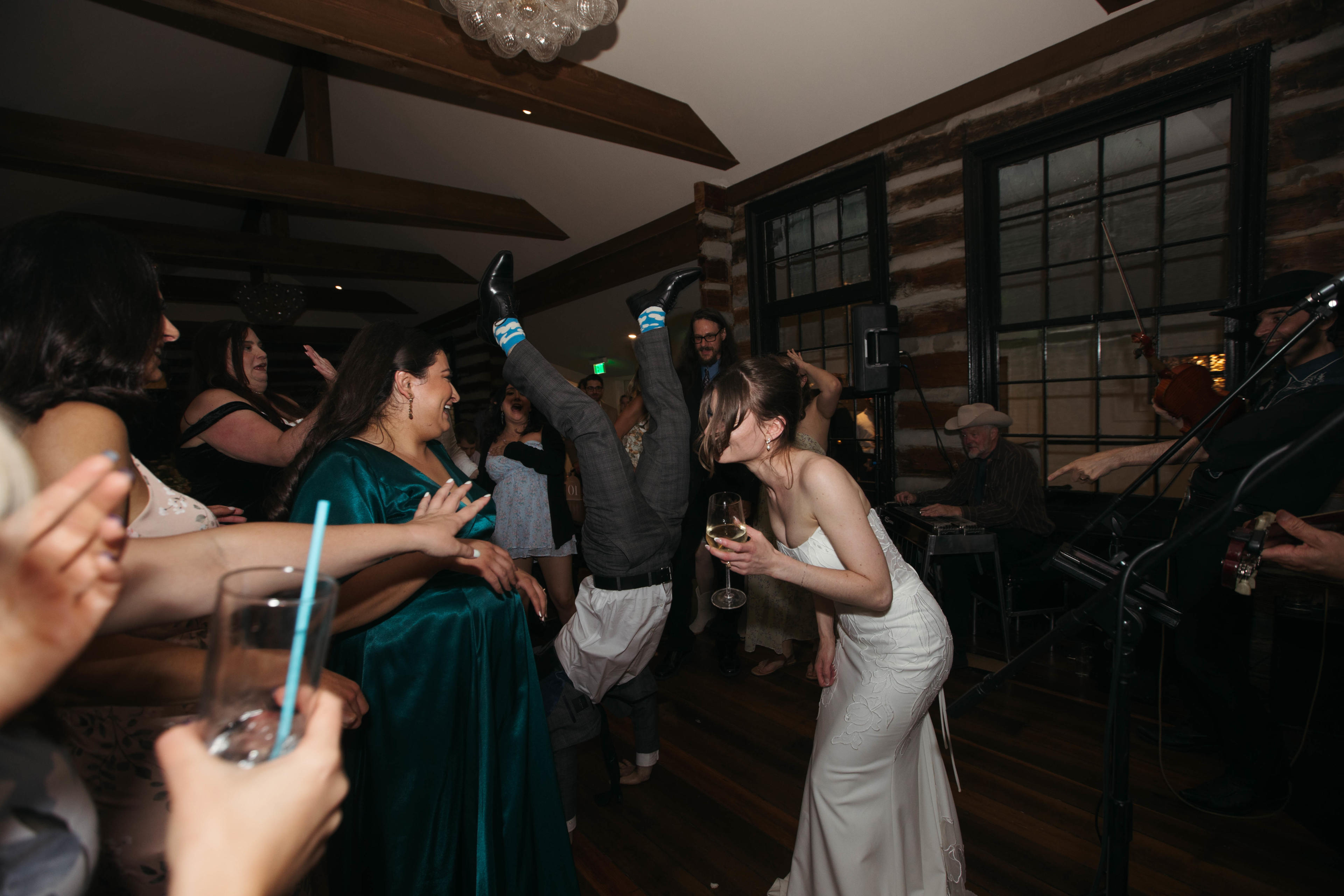 The dance floor opening up