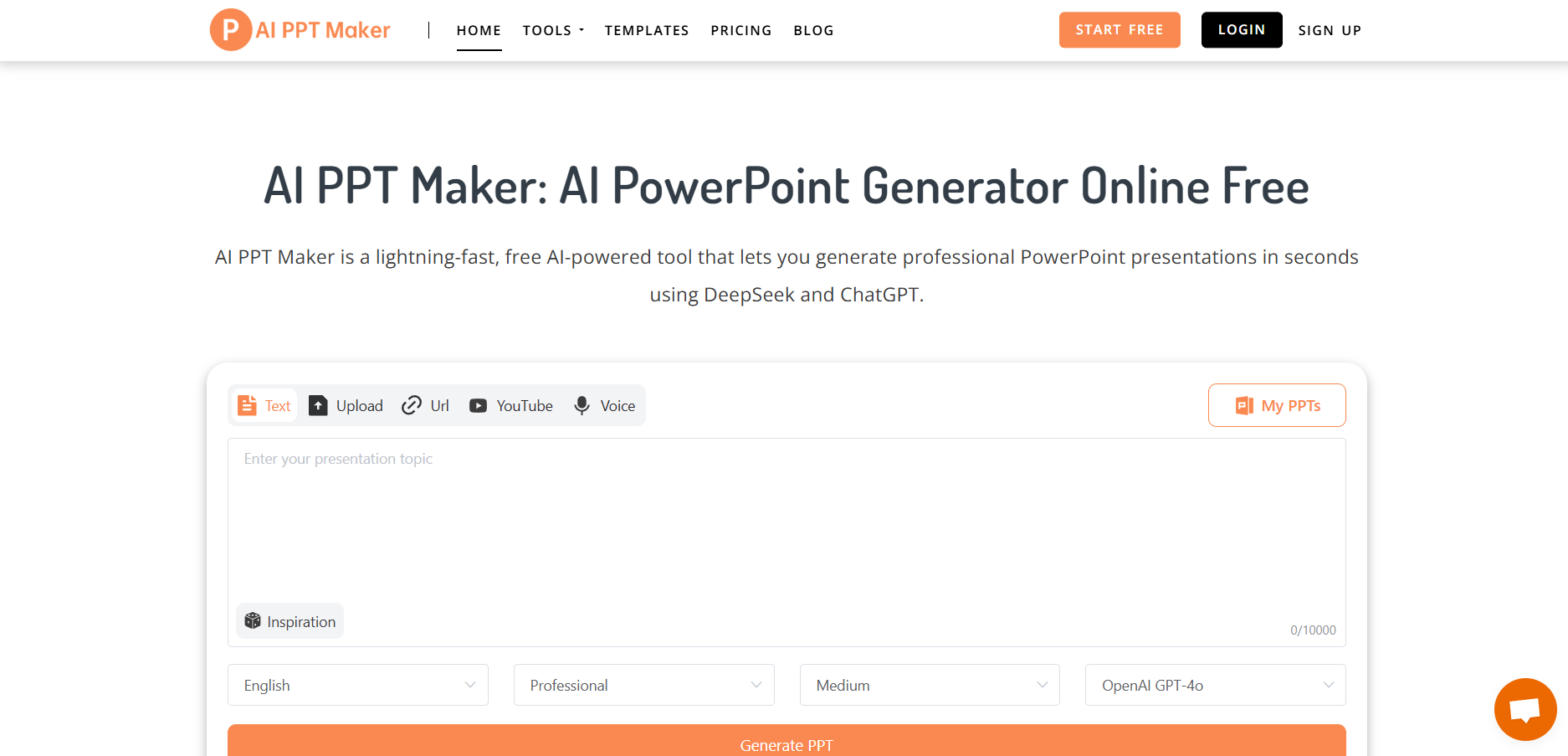 AI PPT Maker