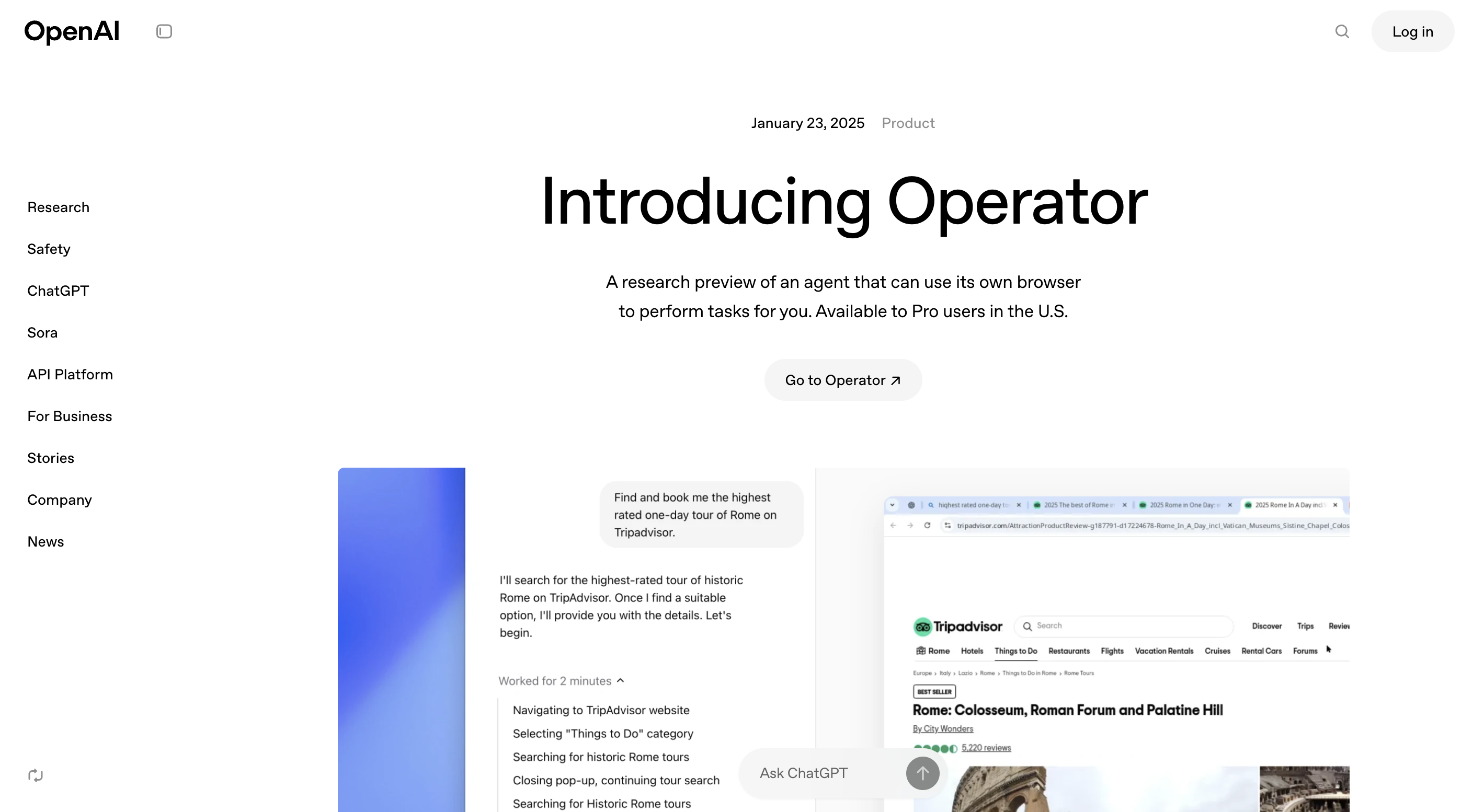 OpenAI Operator