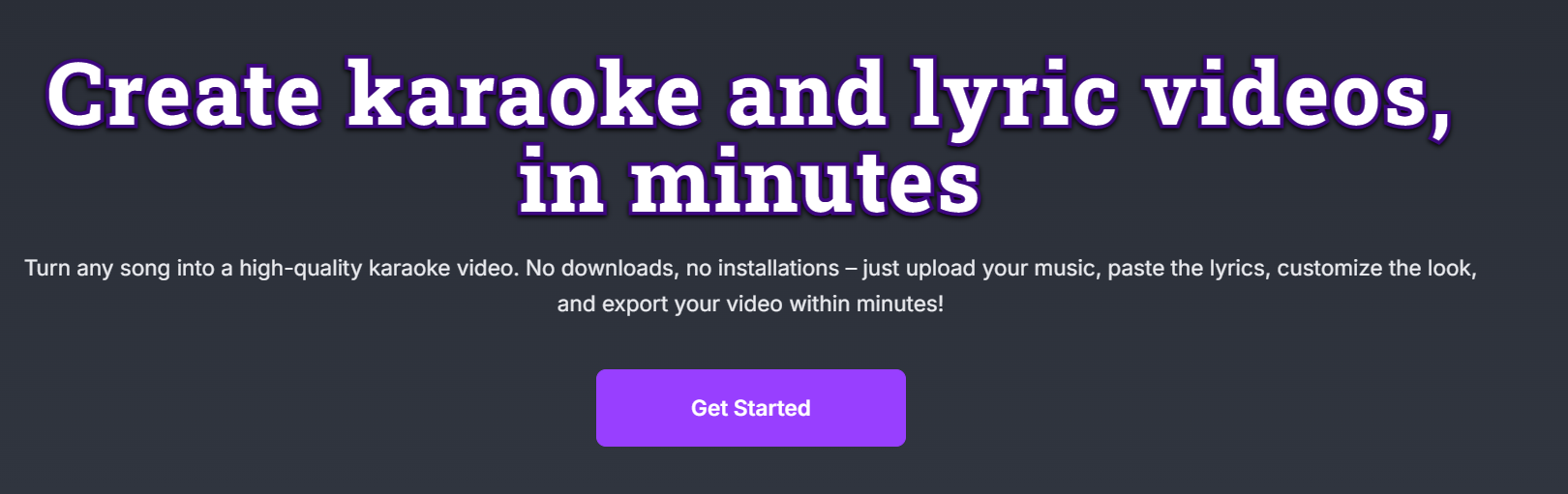 MyKaraoke Video