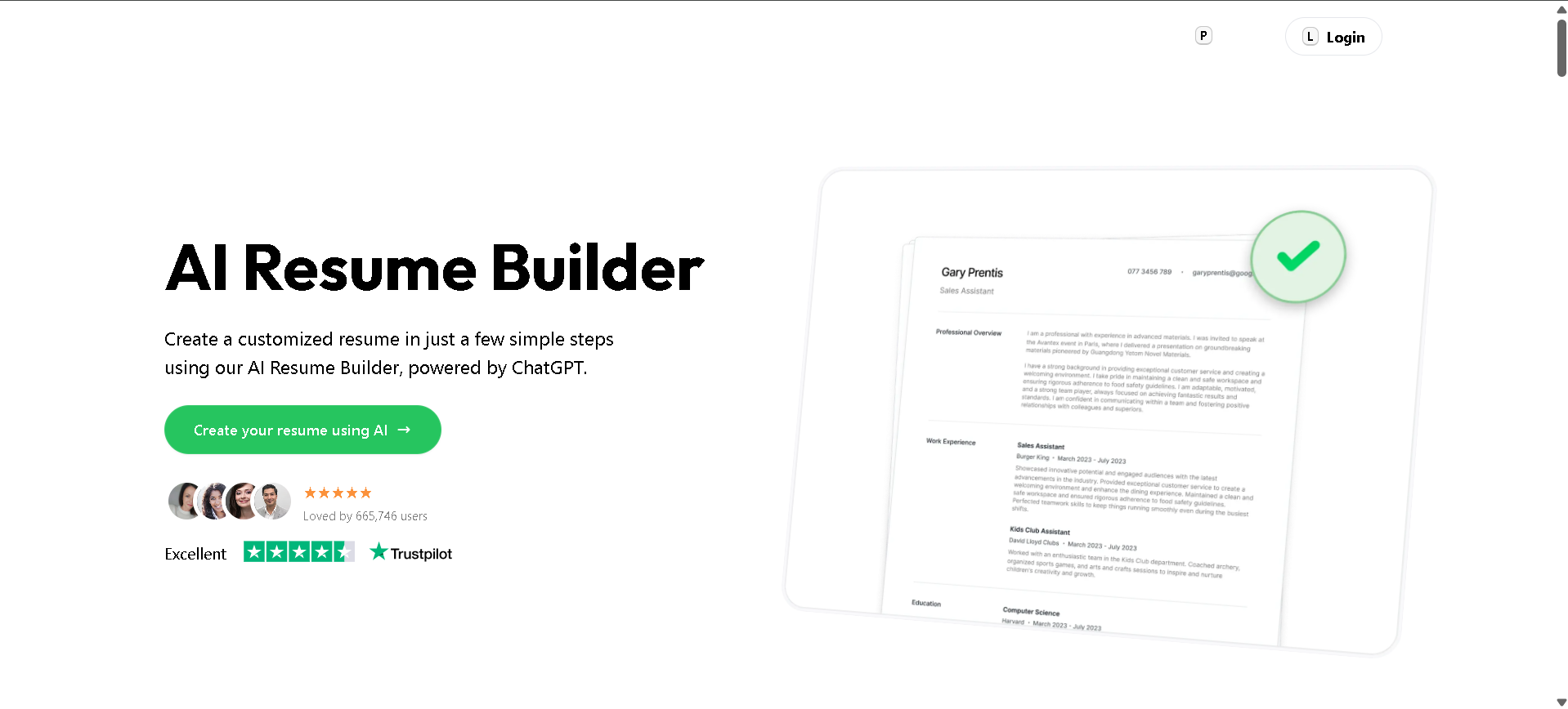 aiApply - AI Resume Builder