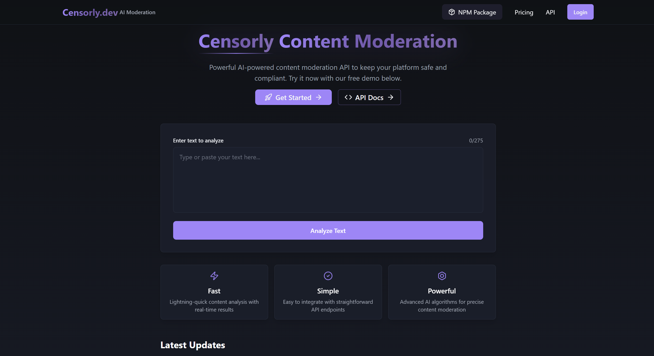 Censorly Content Moderation