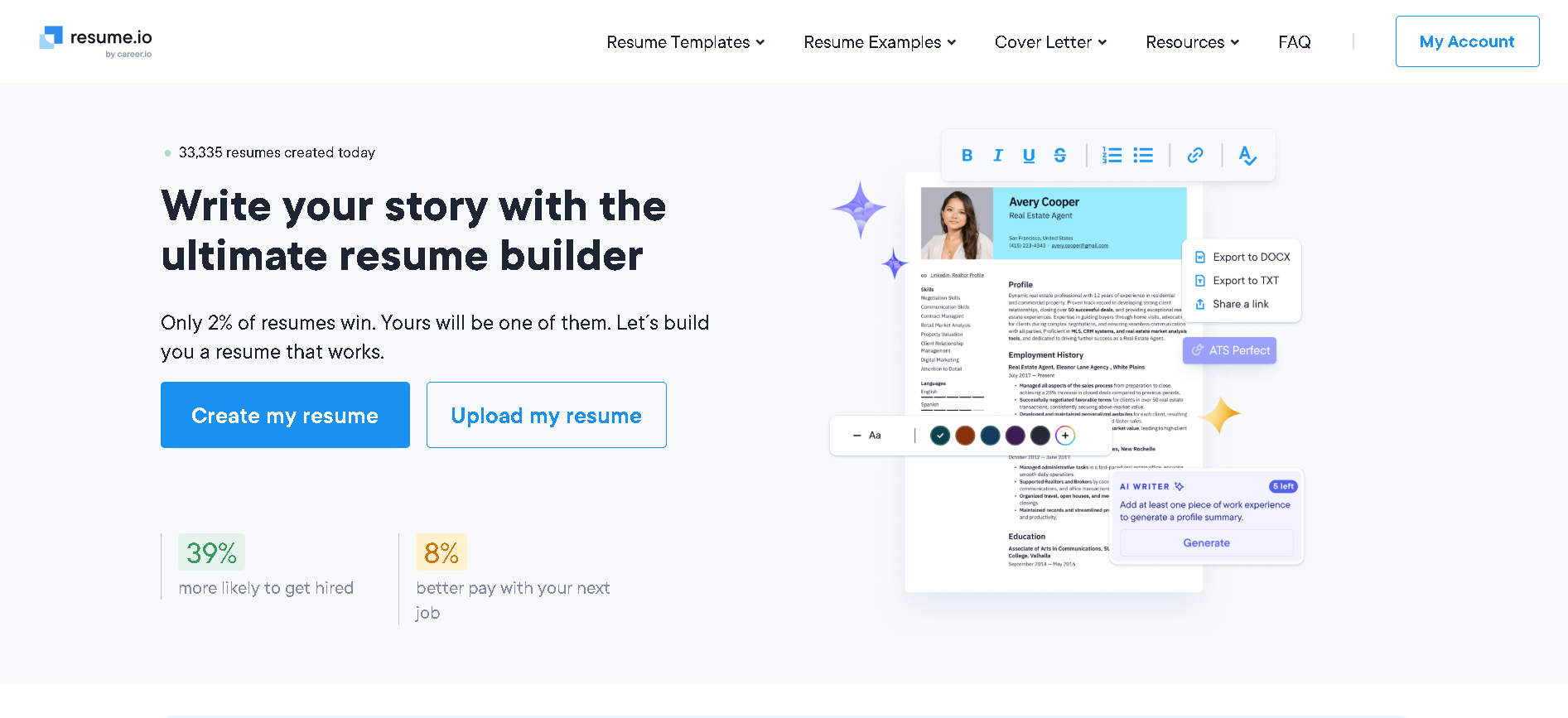 resume.io
