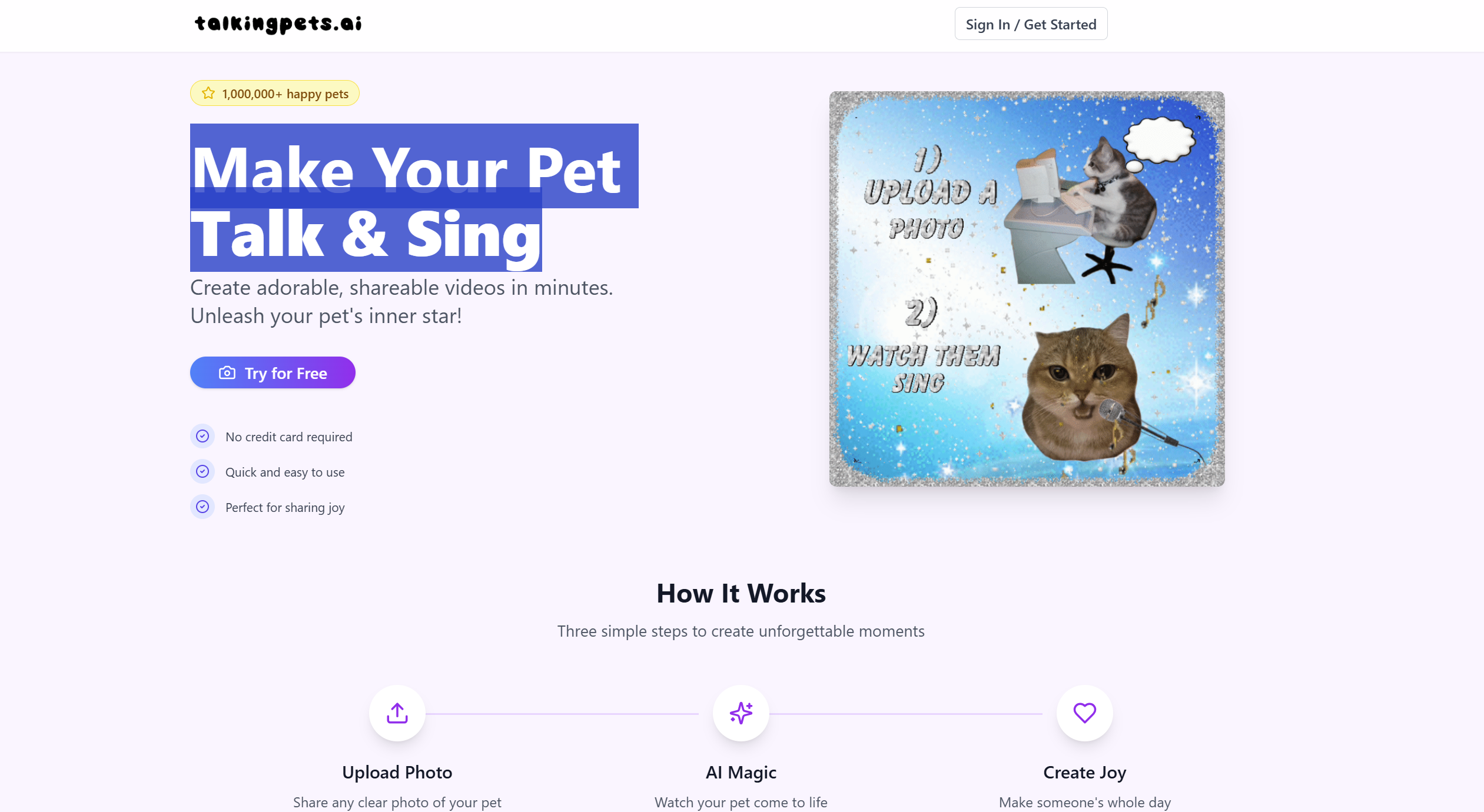 Talking Pets AI