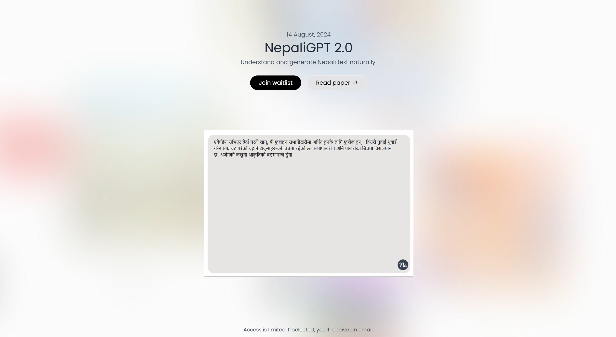 NepaliGPT 2.0