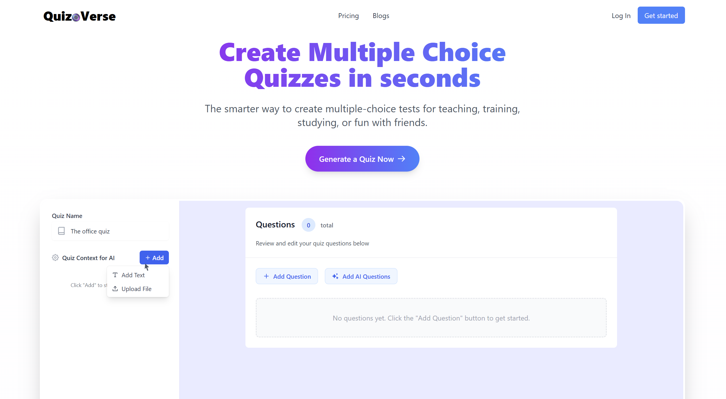 Quizoverse