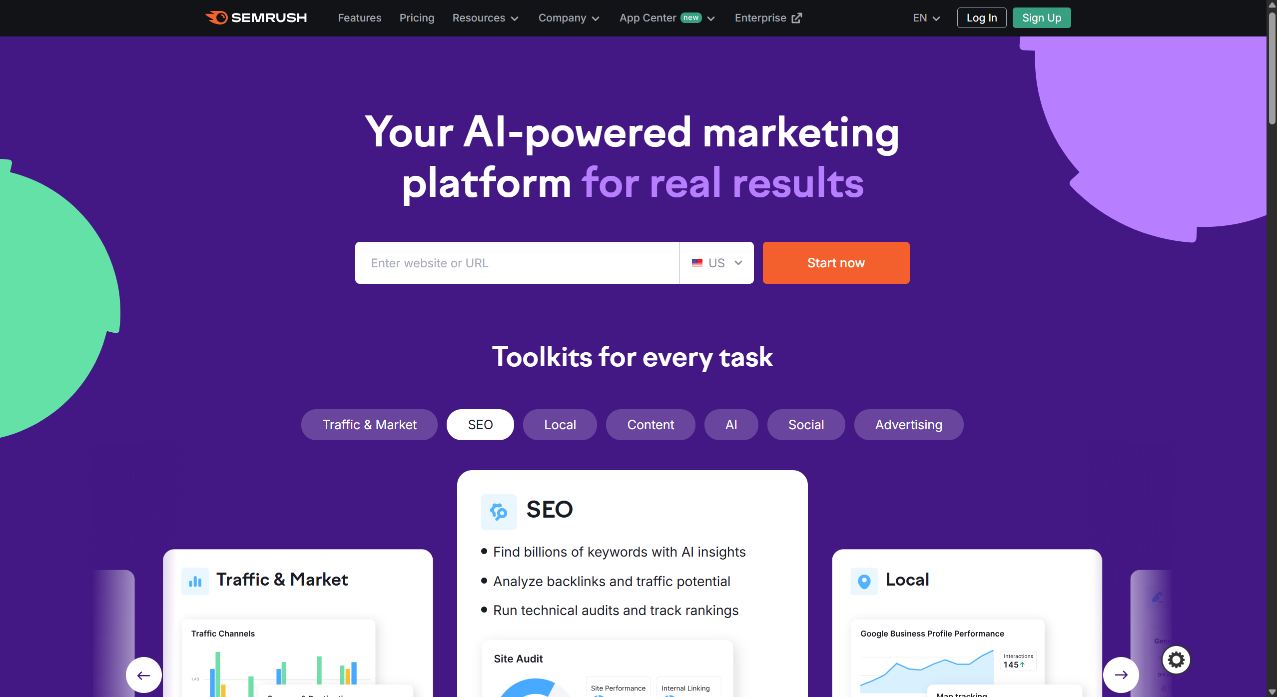 Semrush - Content Shake AI