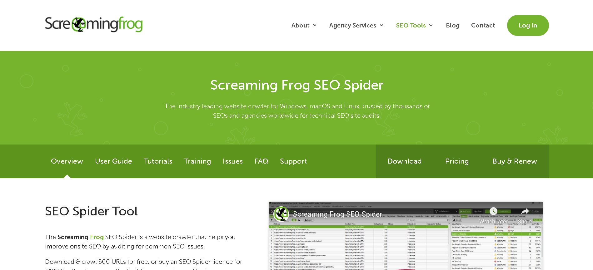 Screaming Frog