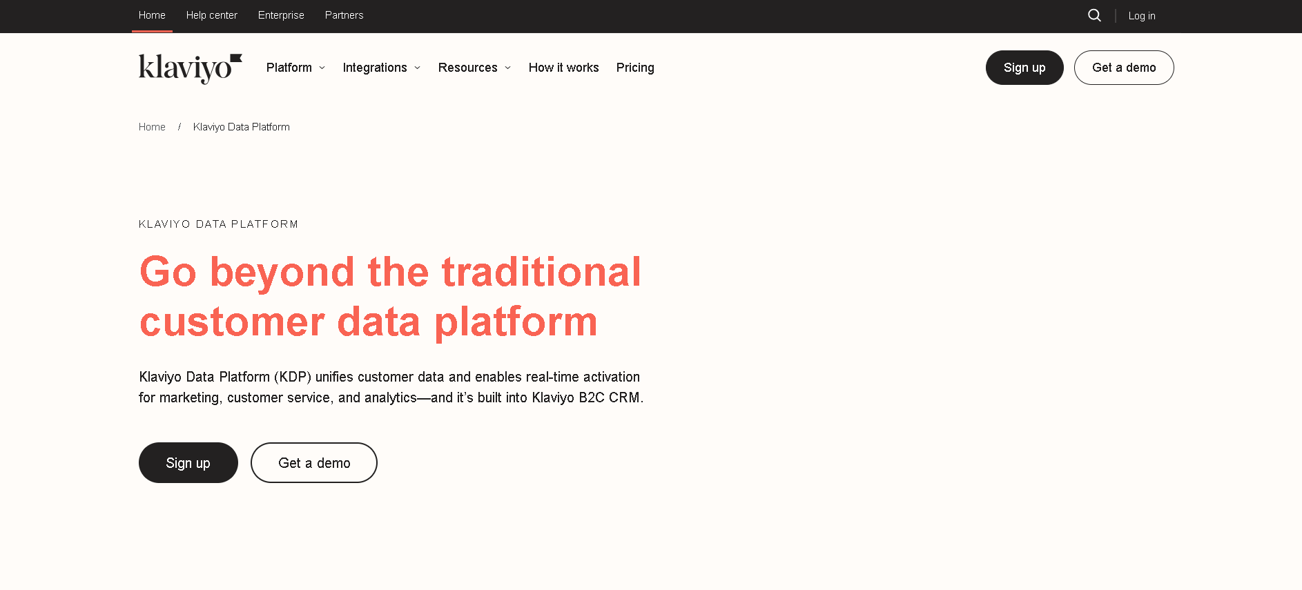Klaviyo Customer Data Platform