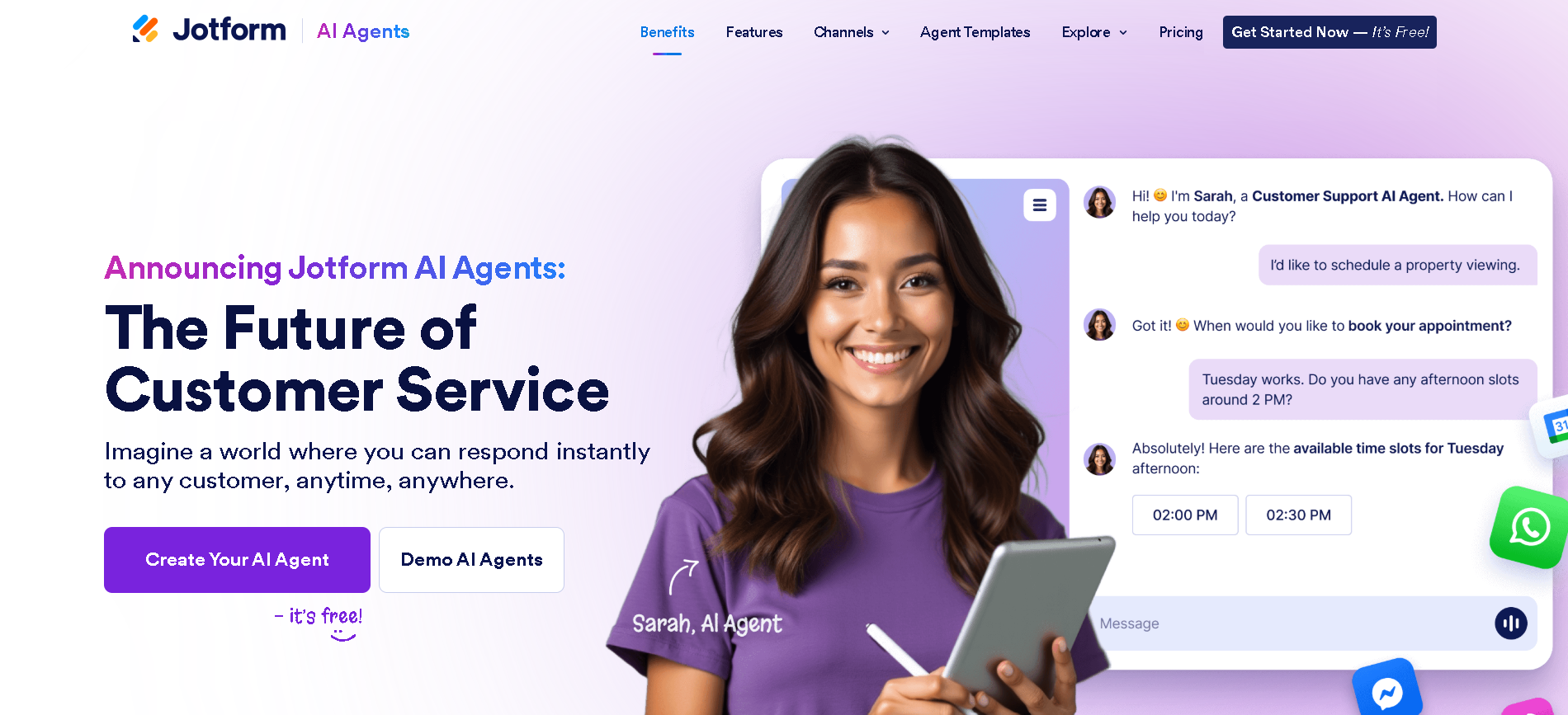 Jotform AI Agents