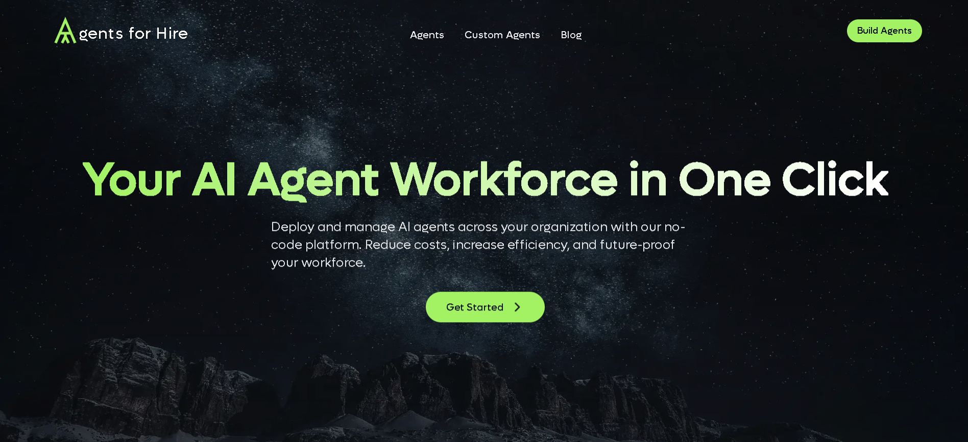 Agents for Hire