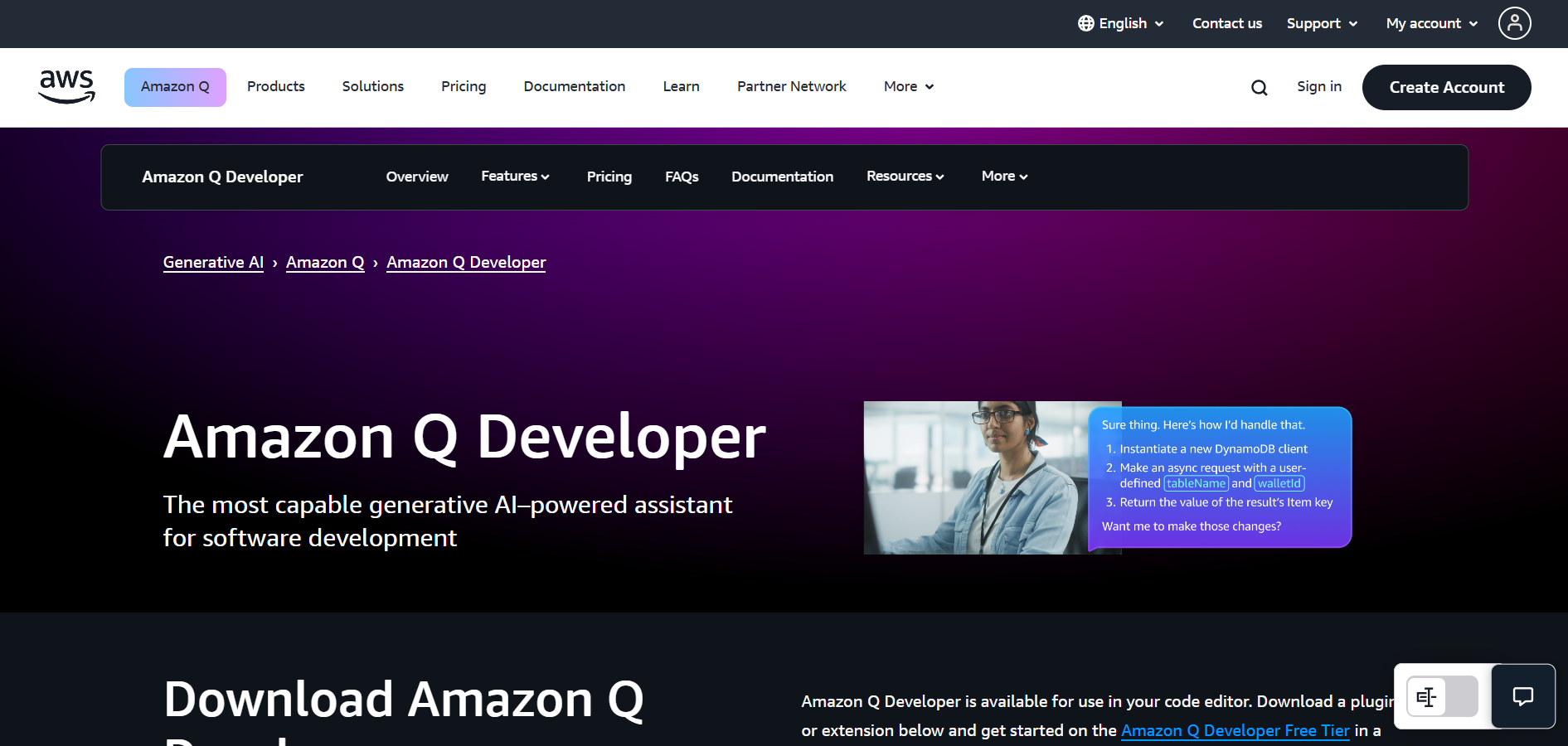 Amazon CodeWhisperer