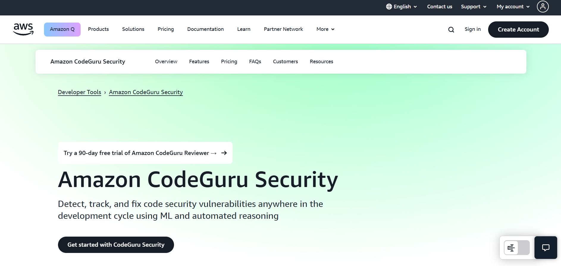 Amazon CodeGuru