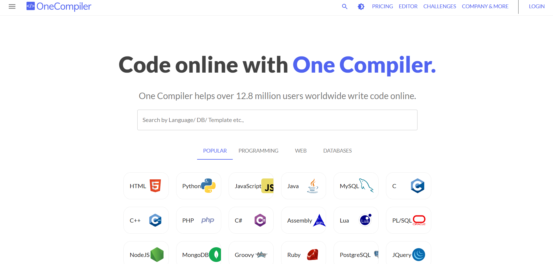 OneCompiler