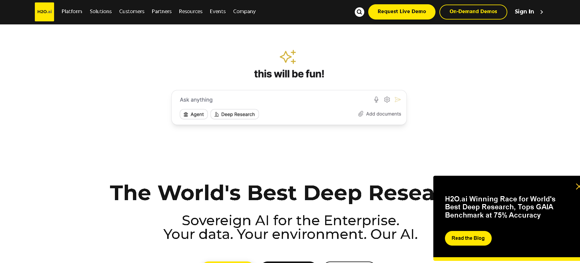H2o AI