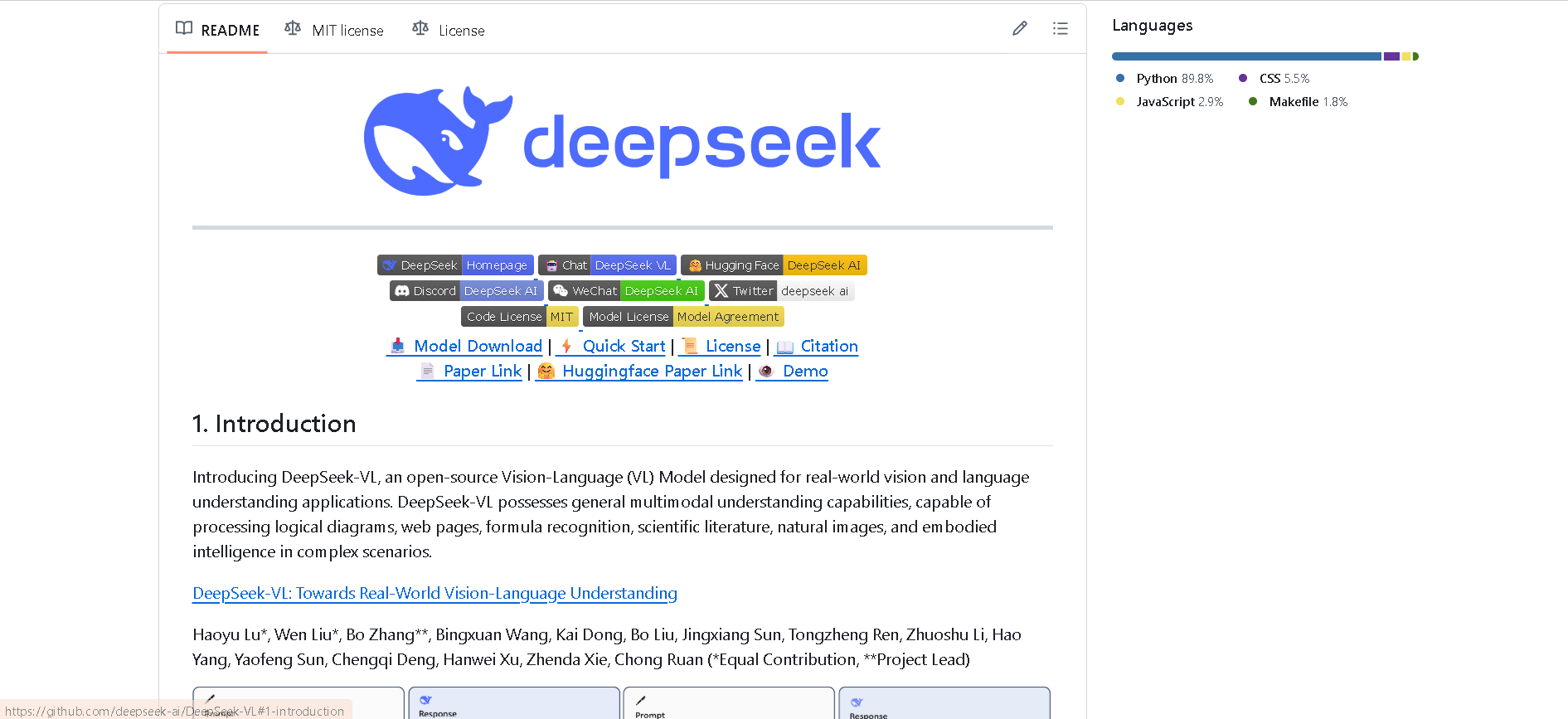 DeepSeek VL