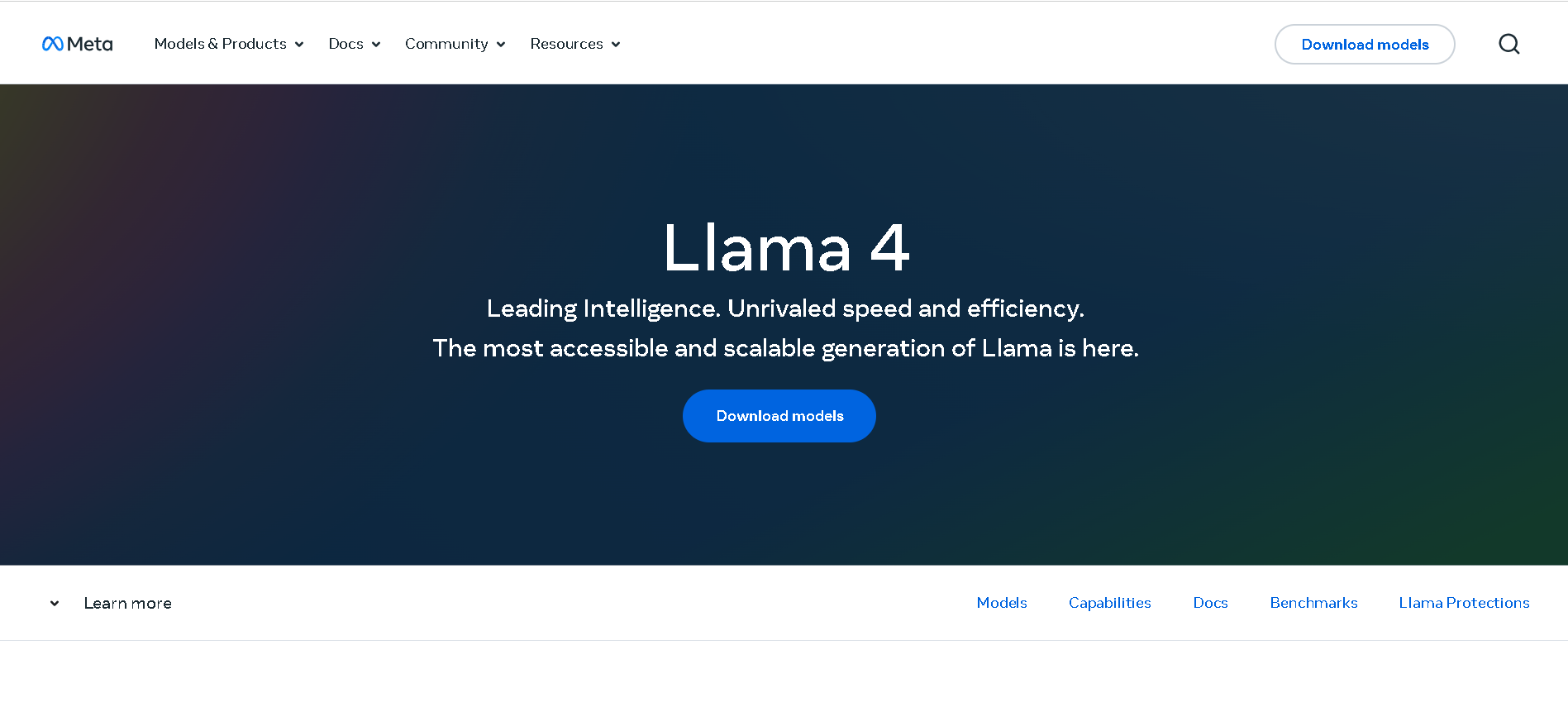Meta Llama 4 Scout