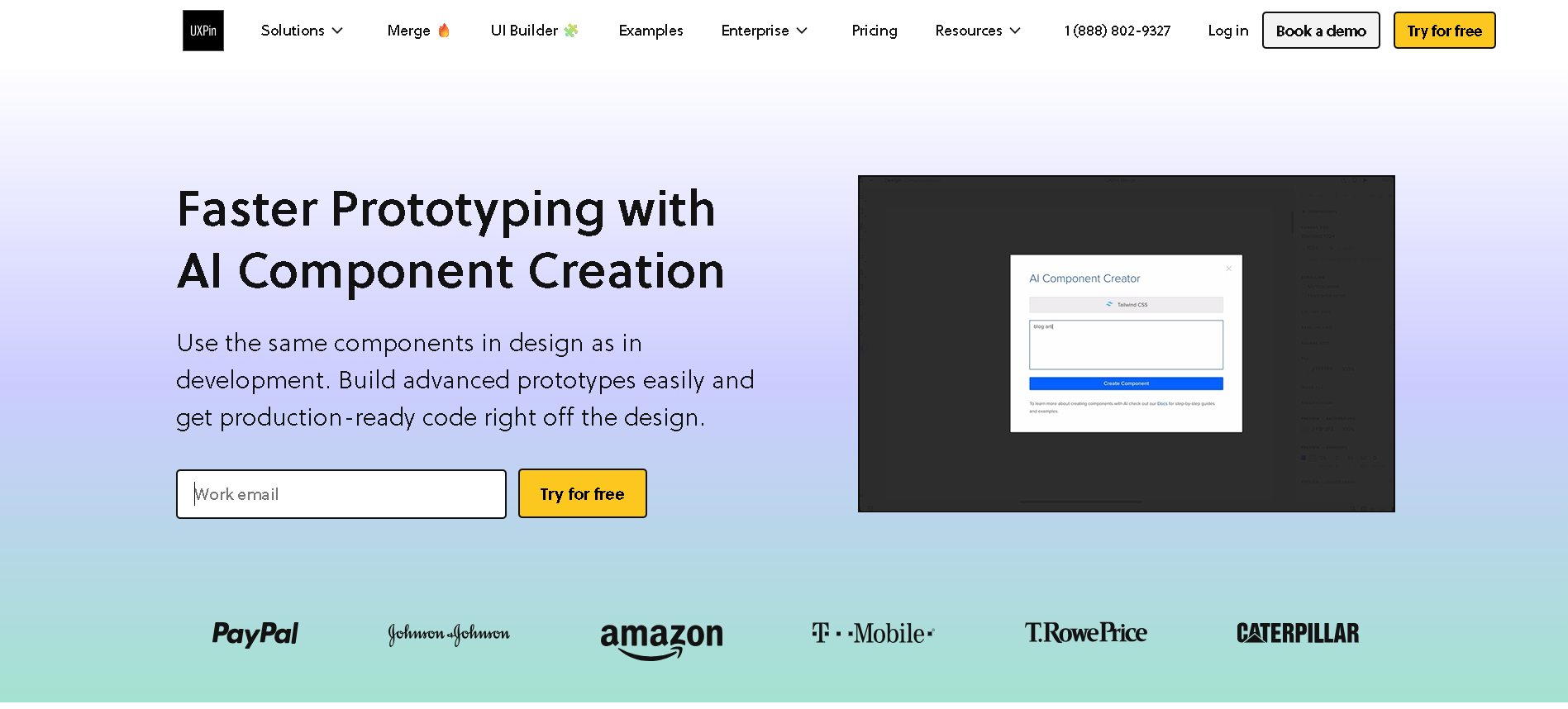 UXPin AI Component Creator