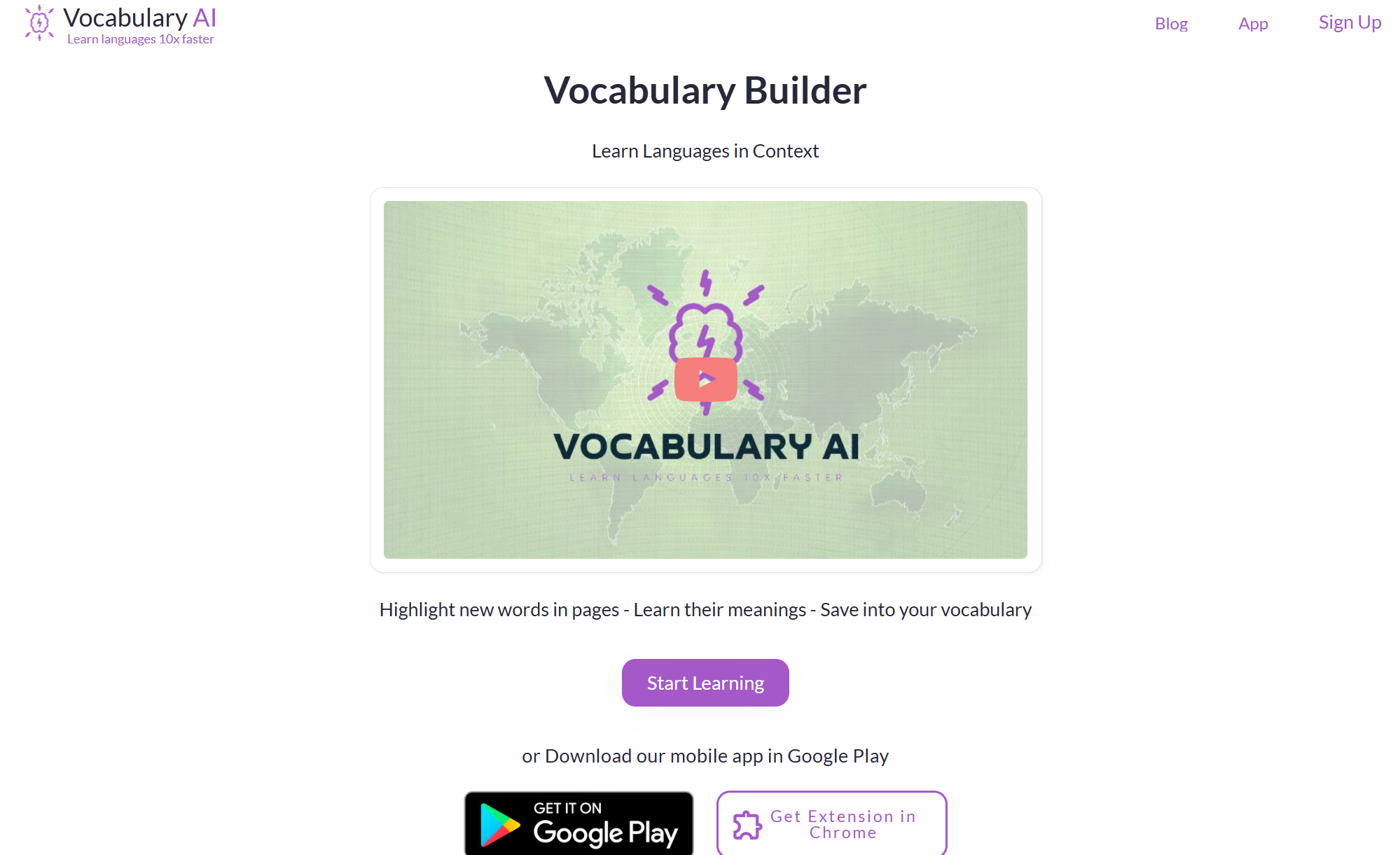 Vocabulary Builder