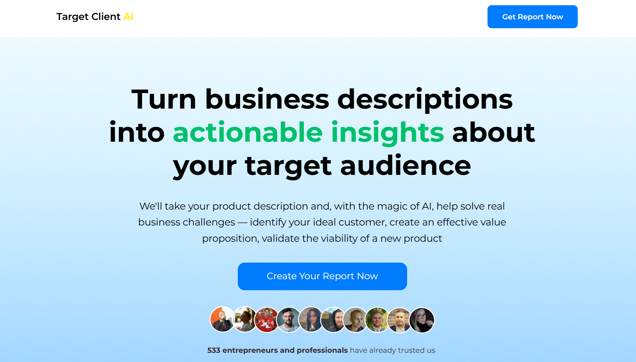 Target Client AI
