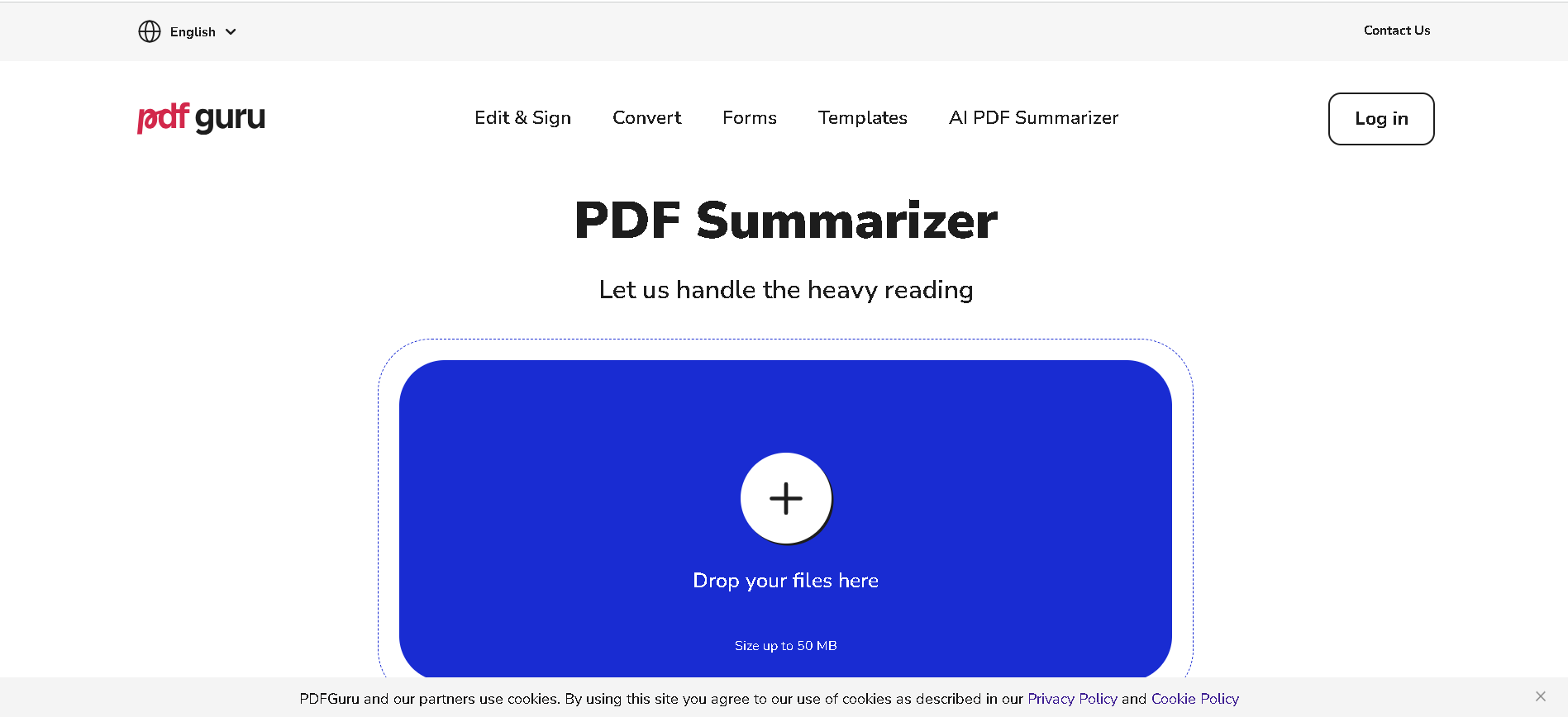 PDF Guru summarizer
