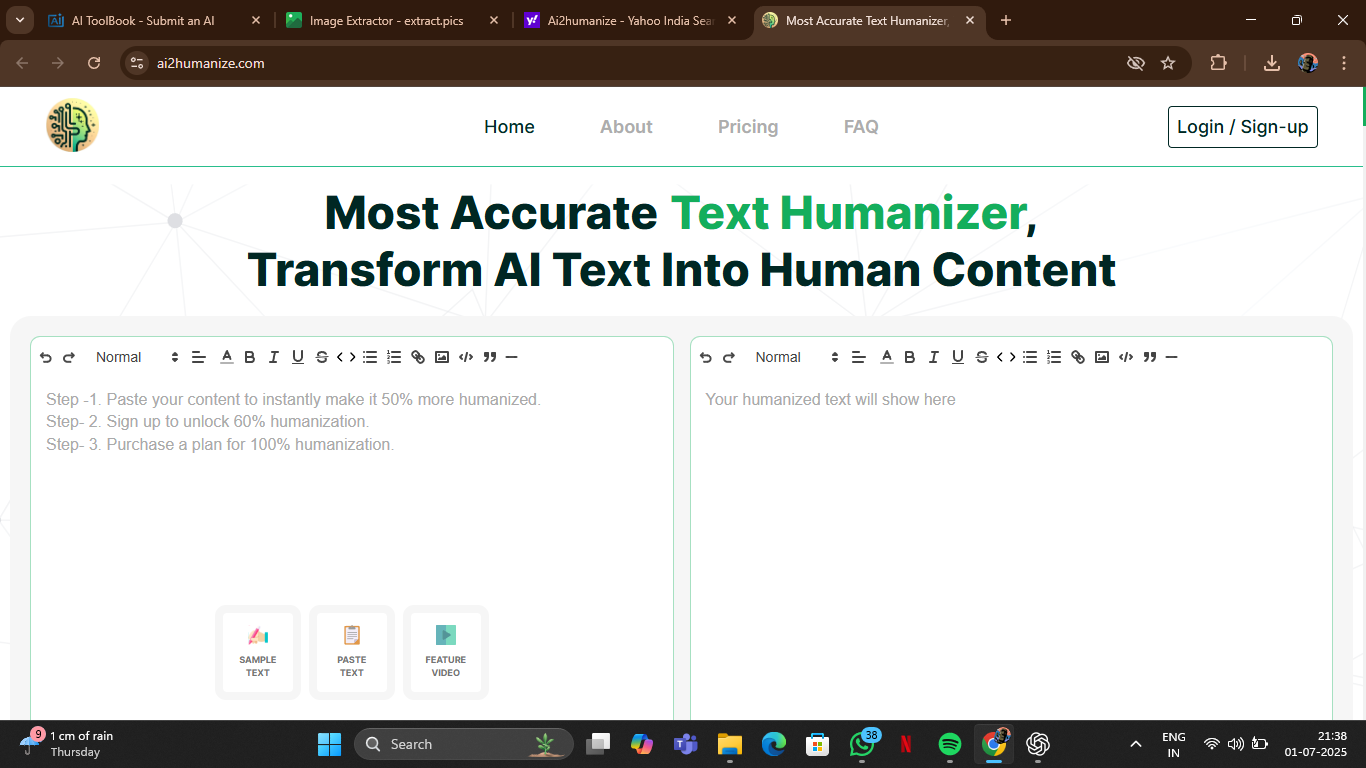 Ai2Humanize