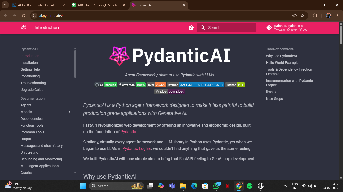 Pydantic AI