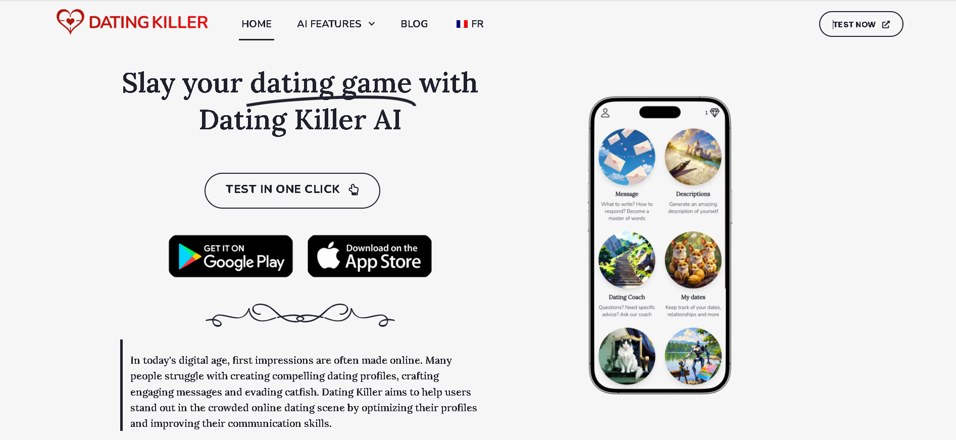 Dating Killer AI